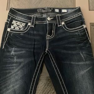 Womens Size 25 miss me and 1 Rock Revival jeans lot